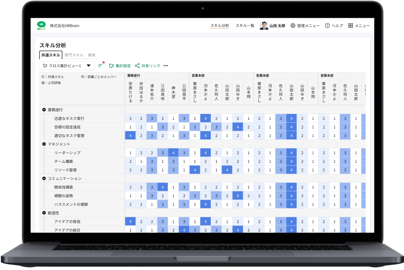 スキルの可視化で人的資本経営を実現