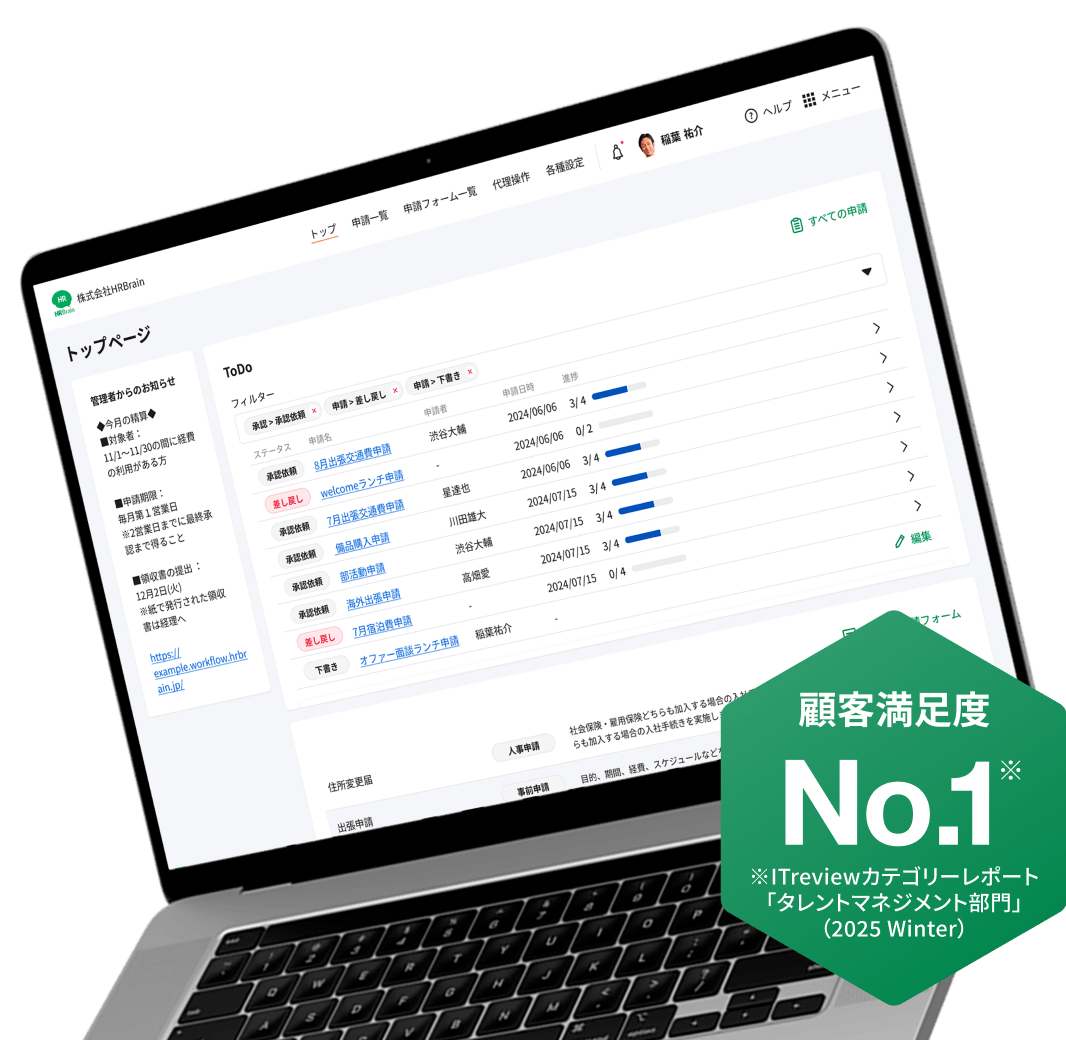 あらゆるデータ収集・更新を一元管理組織に合わせたフロー設計も自由自在に